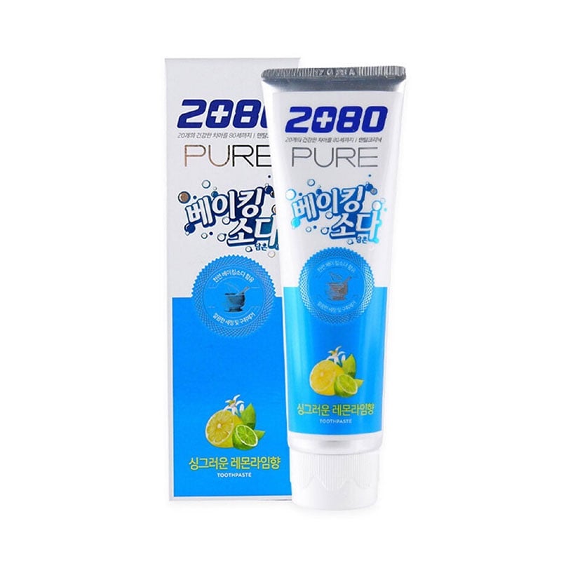 Зубна паста Dental Clinic 2080 Pure Baking Soda Lemon Lime з содою та лимоном, 120 г